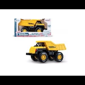 Tonka Classic Yellow and Black Dump Truck metal
